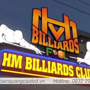 Chữ mica vàng sáng đèn