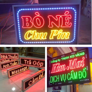 Bảng Hiệu Led – Bảng Led chạy chữ – Biển Led ma trận